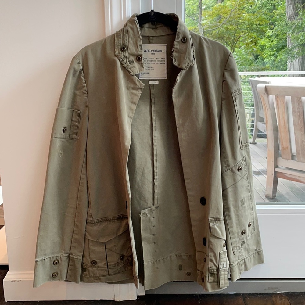 Zadig & Voltaire Khaki Jacket